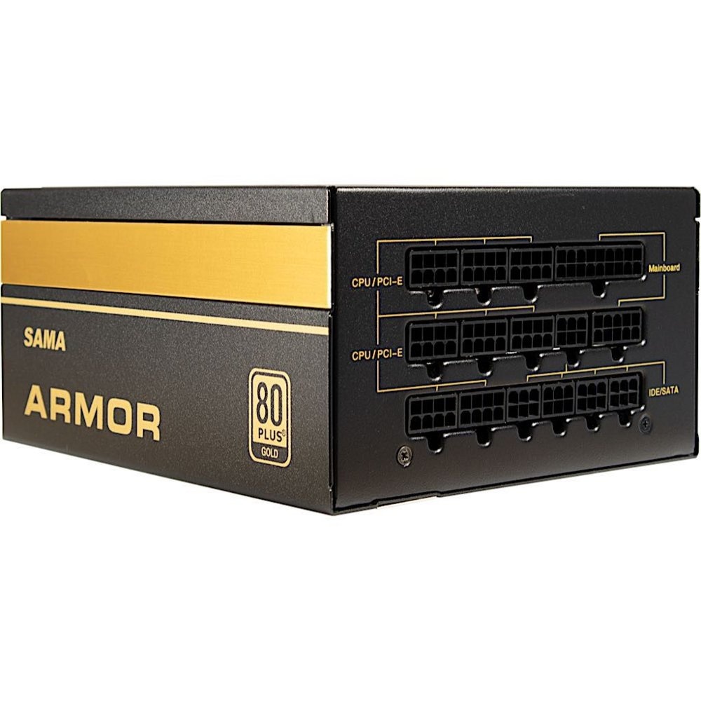 Inter-Tech SAMA FTX-850-B ARMOR | 850 Watt Gold ATX PSU | Modulair | Power Supply | Voeding - Afbeelding 4