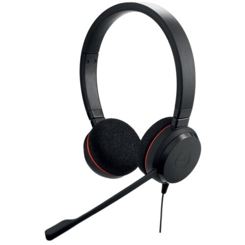 Jabra Evolve 20 MS | Bedrade On-Ear USB Headset | Zwart