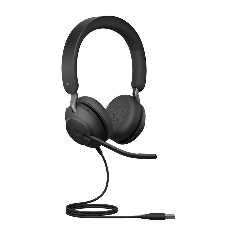 Jabra Evolve2 40SE | Bedrade On-ear headset | USB-A | Zwart - Afbeelding 2