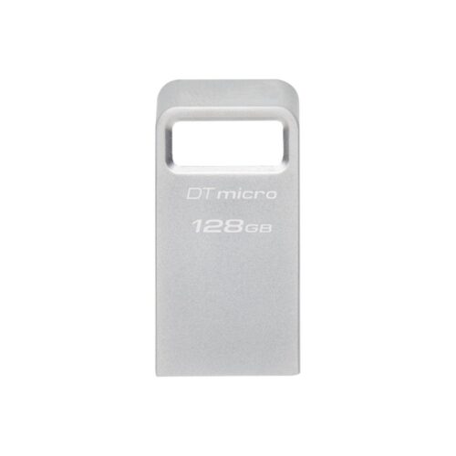 Kingston DataTraveler | 128GB USB-C 3.2 Flash Drive | tot 200 MB/s lezen | Zilver