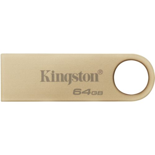 Kingston DataTraveler SE9 G3 | 64GB USB Stick | USB 3.2 Gen 1 | tot 220 MB/s lezen | tot 100 MB/s schrijven | Goud