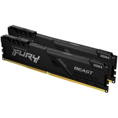 Kingston Fury Beast | 16GB 2x8GB DDR4 | 3600MHz | DIMM | CL17 | Geheugenmodule | RAM