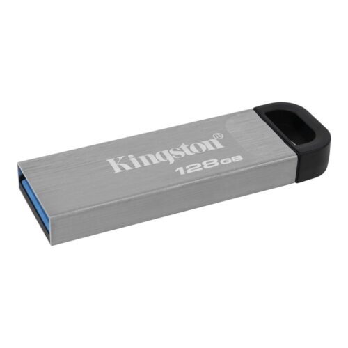 Kingston Kyson | 64GB USB-A 3.2 Flash Drive | tot 200 MB/s lezen | Zilver