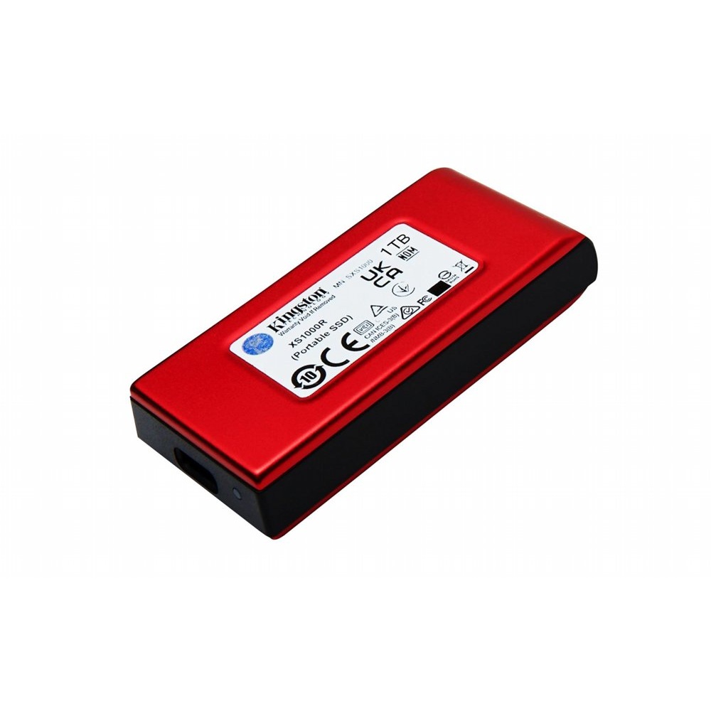 Kingston Technology XS1000 Red | 1TB | External Portable SSD | USB 3.2 Gen 2 - Afbeelding 2