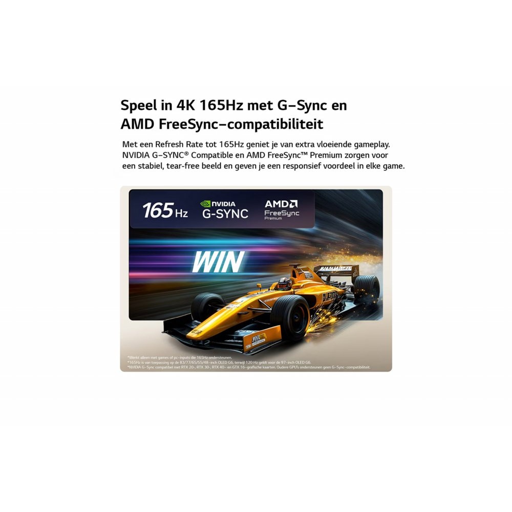LG OLED evo C6 | 55" 4K OLED | 120Hz | Dolby Vision | Smart TV - Afbeelding 2
