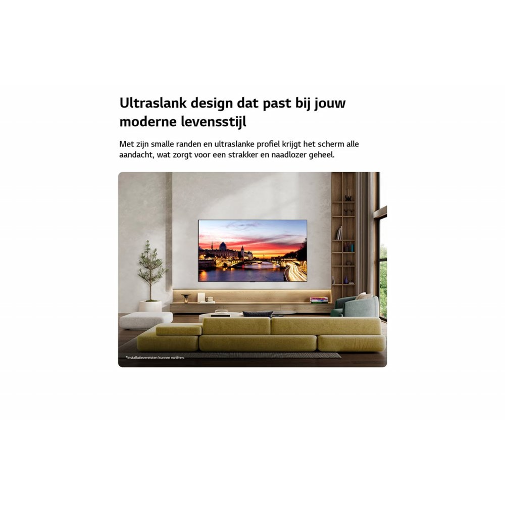 LG OLED evo C6 | 55" 4K OLED | 120Hz | Dolby Vision | Smart TV - Afbeelding 4