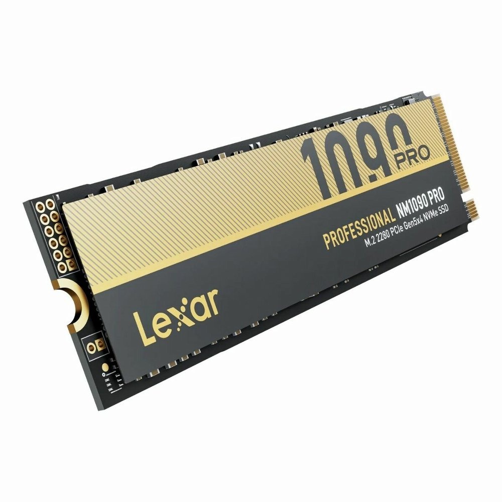 Lexar Professional NM1090 PRO | 4TB NVMe SSD | M.2 | Gen5 | 14.000MB/s Lezen | 13.000MB/s Schrijven