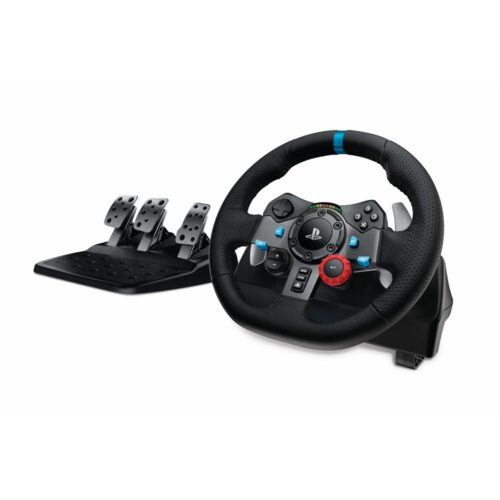 Logitech G29 Driving Force Stuurwiel + Pedalen | Force Feedback | 900° Rotatie | USB 2.0 | Compatibel met PC, PS3, PS4, PS5