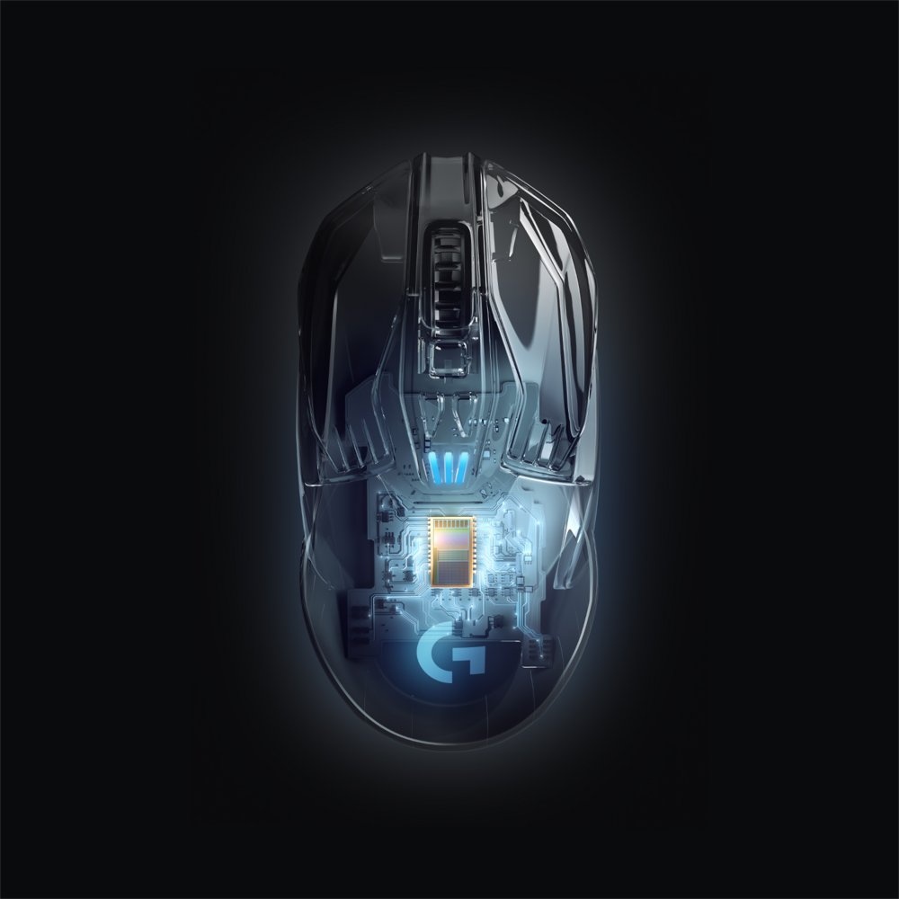 Logitech G903 Lightspeed | Ambidextrous Draadloze Gaming Muis | RF-Draadloos + USB-A | 25.600 DPI | Zwart - Afbeelding 3