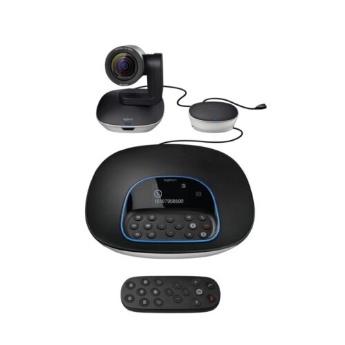 Logitech GROUP | Videovergadersysteem | Voor Groepen | Full HD | USB | Zwart