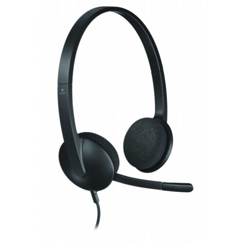Logitech H340 | Bedrade On-Ear USB Headset | Zwart