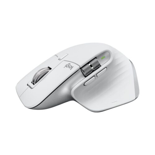 Logitech MX Master 3S | Draadloze Muis | RF-Draadloos + Bluetooth | 8000 DPI | Zilver/Wit