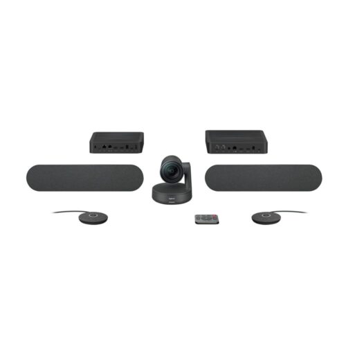 Logitech Rally | Ultra-HD ConferenceCam | Videovergadersysteem | Voor groepen tot 16 personen | Ethernet LAN | Zwart