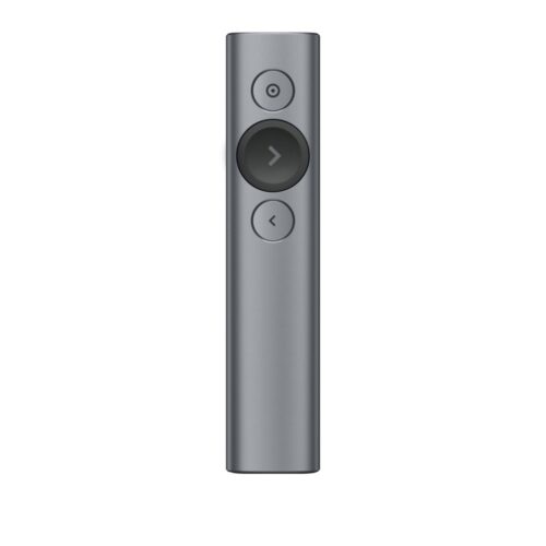 Logitech Spotlight | Draadloze Presenter | Bluetooth/RF | Grijs
