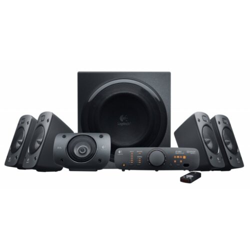 Logitech Z906 | 5.1 Surround Sound Speakerset | THX Gecertificeerd | 500W RMS | Digitale Decodering (Dolby Digital & DTS)