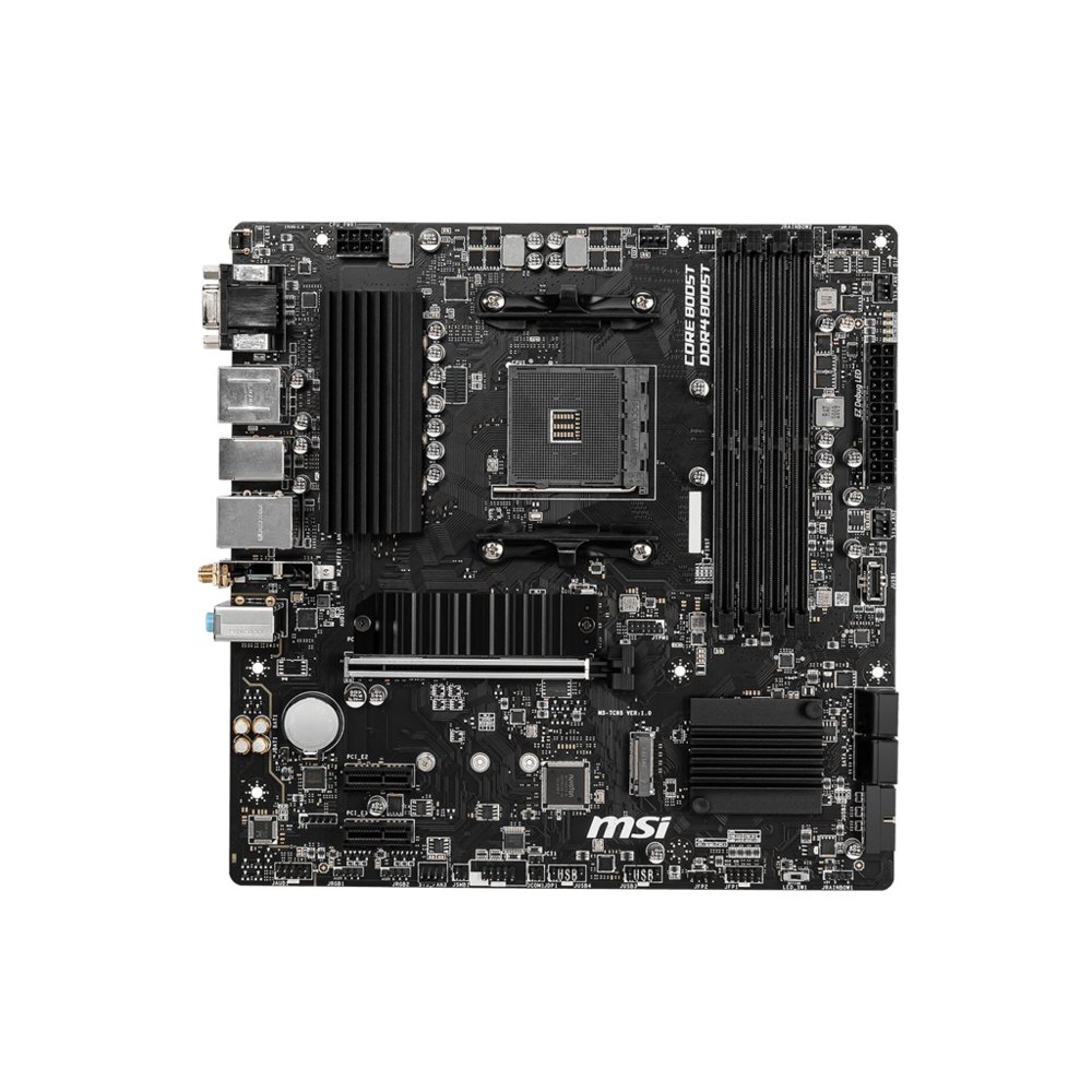 MSI B550M PRO-VDH WIFI | Socket AM4 | AMD B550 | 4xDDR4 | Micro-ATX | Moederbord - Afbeelding 2