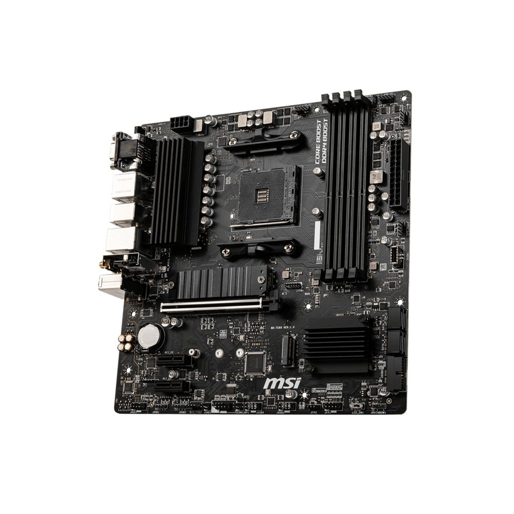 MSI B550M PRO-VDH WIFI | Socket AM4 | AMD B550 | 4xDDR4 | Micro-ATX | Moederbord - Afbeelding 3