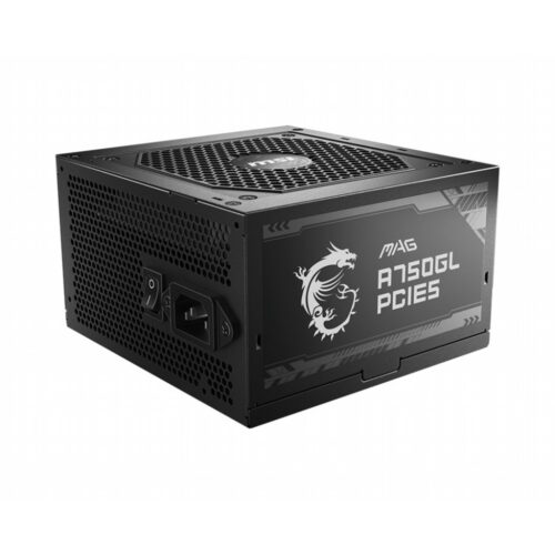 MSI MAG A750GL PCIE5 | 750 Watt Gold ATX 3.0 PSU | Modulair | Power Supply | Voeding