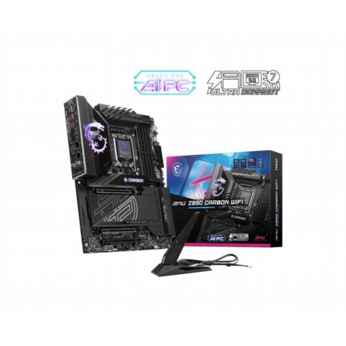 MSI MPG Z890 CARBON WIFI | Socket LGA 1851 | Intel Z890 | 4xDDR5 | ATX | Moederbord