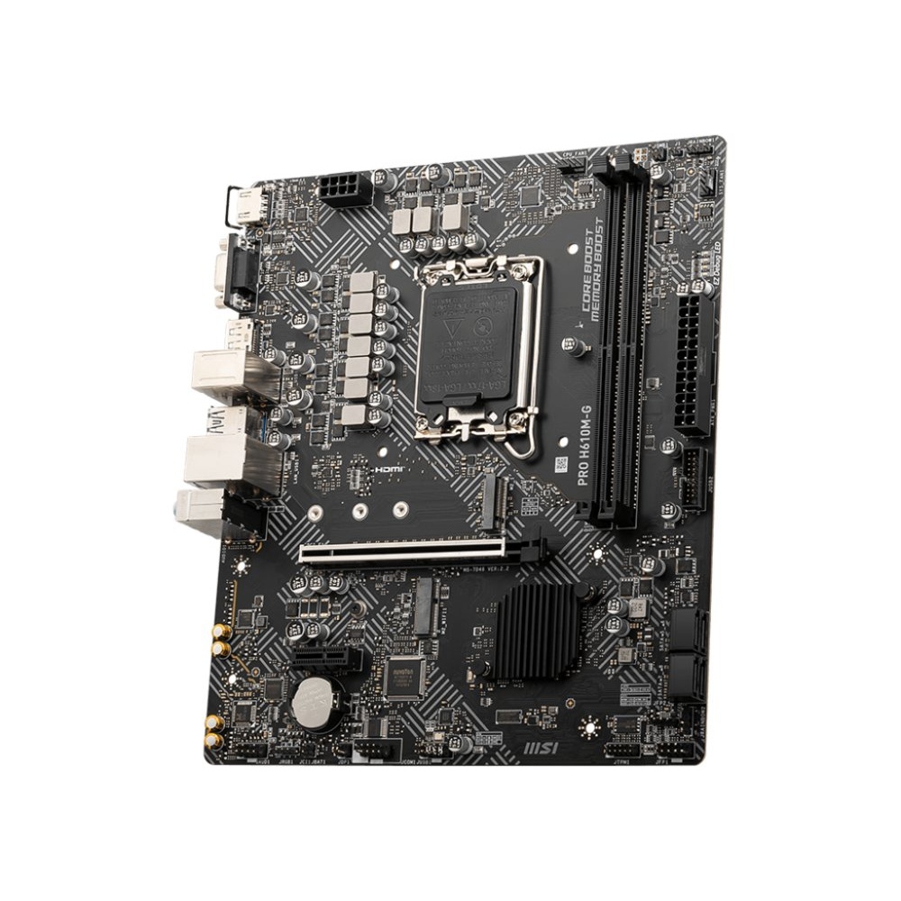 MSI PRO H610M-G | Moederbord Micro-ATX | LGA 1700 | DDR4 - Afbeelding 3