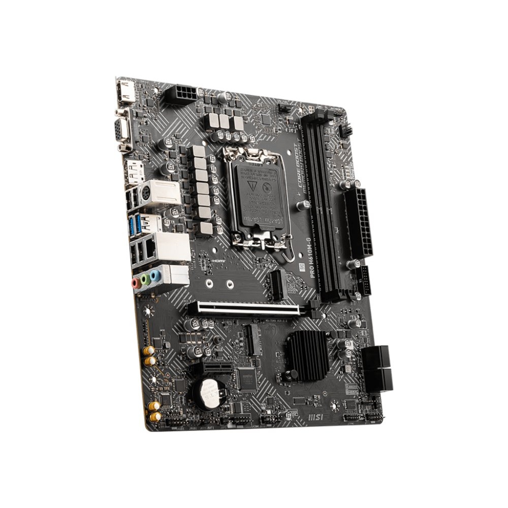 MSI PRO H610M-G | Moederbord Micro-ATX | LGA 1700 | DDR4 - Afbeelding 4