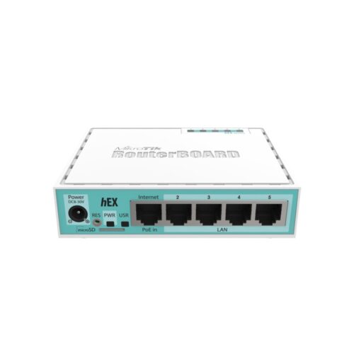 MikroTik hEX RB750Gr3 | Ethernet LAN Router | 5× Gigabit | Dual-Core 880 MHz | 256 MB RAM | RouterOS L4