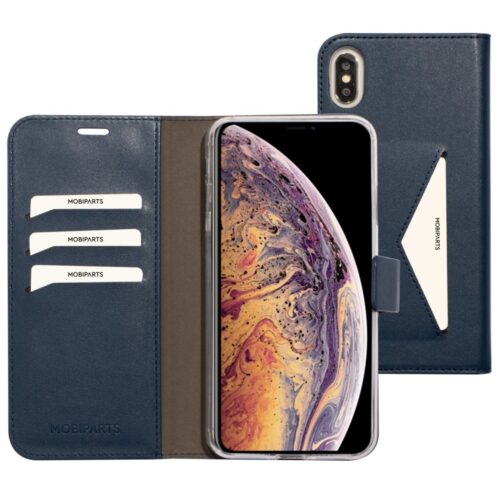 Mobiparts Classic Wallet Case | Apple iPhone XS Max | Blue