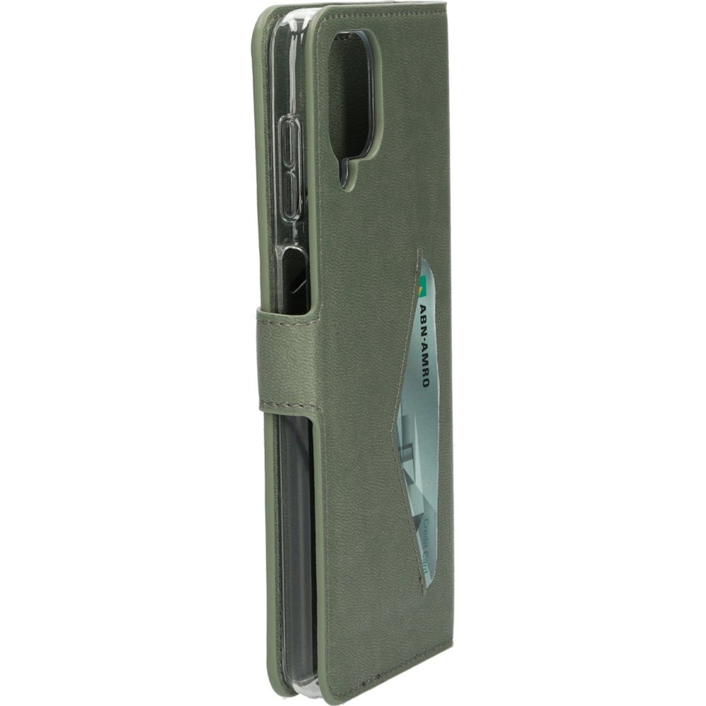 Mobiparts Classic Wallet Case | Samsung Galaxy A12 (2021) | Stone Green - Afbeelding 4
