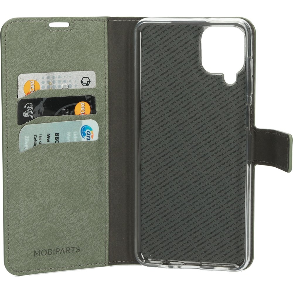 Mobiparts Classic Wallet Case | Samsung Galaxy A12 (2021) | Stone Green - Afbeelding 7
