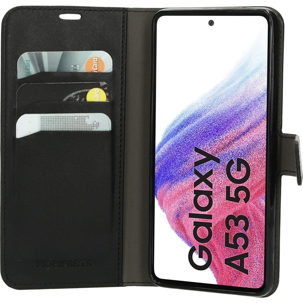 Mobiparts Classic Wallet Case Samsung Galaxy A53 (2022) Black - Afbeelding 4