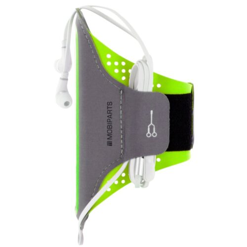 Mobiparts Comfort Fit Sport Armband | Apple iPhone 6, iPhone 6S, iPhone 7, iPhone 8 | Neon Green