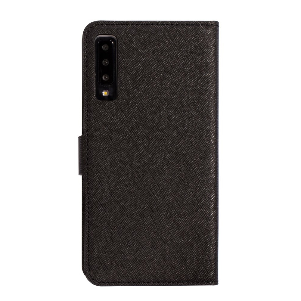 Mobiparts Saffiano Wallet Case | Samsung Galaxy A7 (2018) | Black - Afbeelding 3
