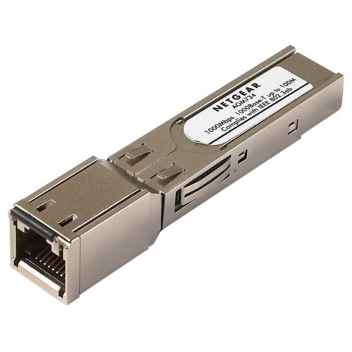 NETGEAR AGM734 | SFP Transceiver Module | 1000 Mbit/s | Koper | RJ45 | 100 m