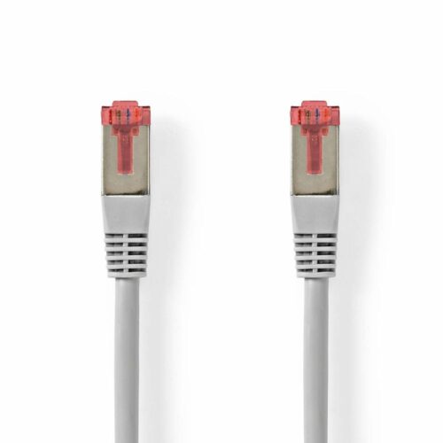 Nedis CCGL85220GY200 | Netwerkkabel Cat6 SF/UTP | 20 m | Grijs | RJ45 Male-naar-RJ45 Male