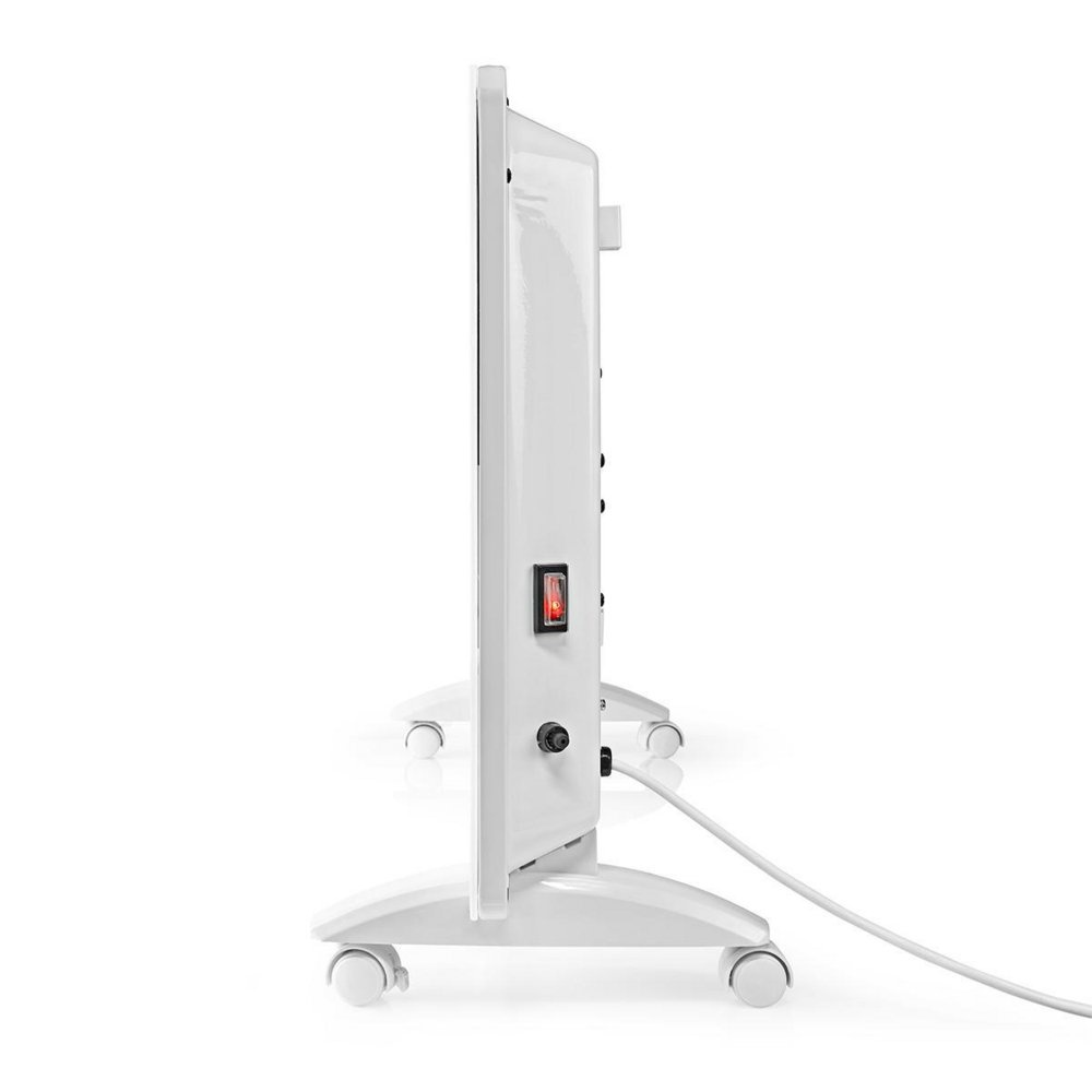 Nedis WIFIHTPL20FWT | Slimme Wi-Fi convectorkachel | 2000 W | Glazen frontpaneel | IP24 | Wit - Afbeelding 3