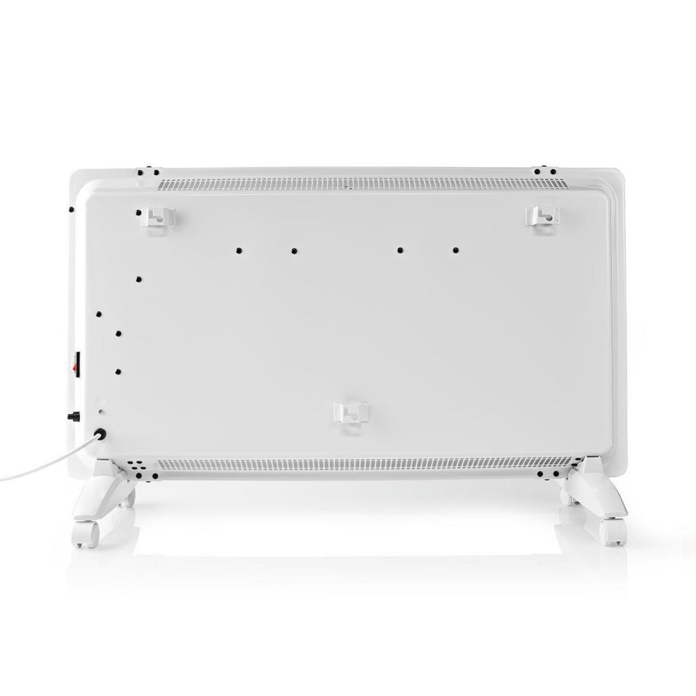 Nedis WIFIHTPL20FWT | Slimme Wi-Fi convectorkachel | 2000 W | Glazen frontpaneel | IP24 | Wit - Afbeelding 4