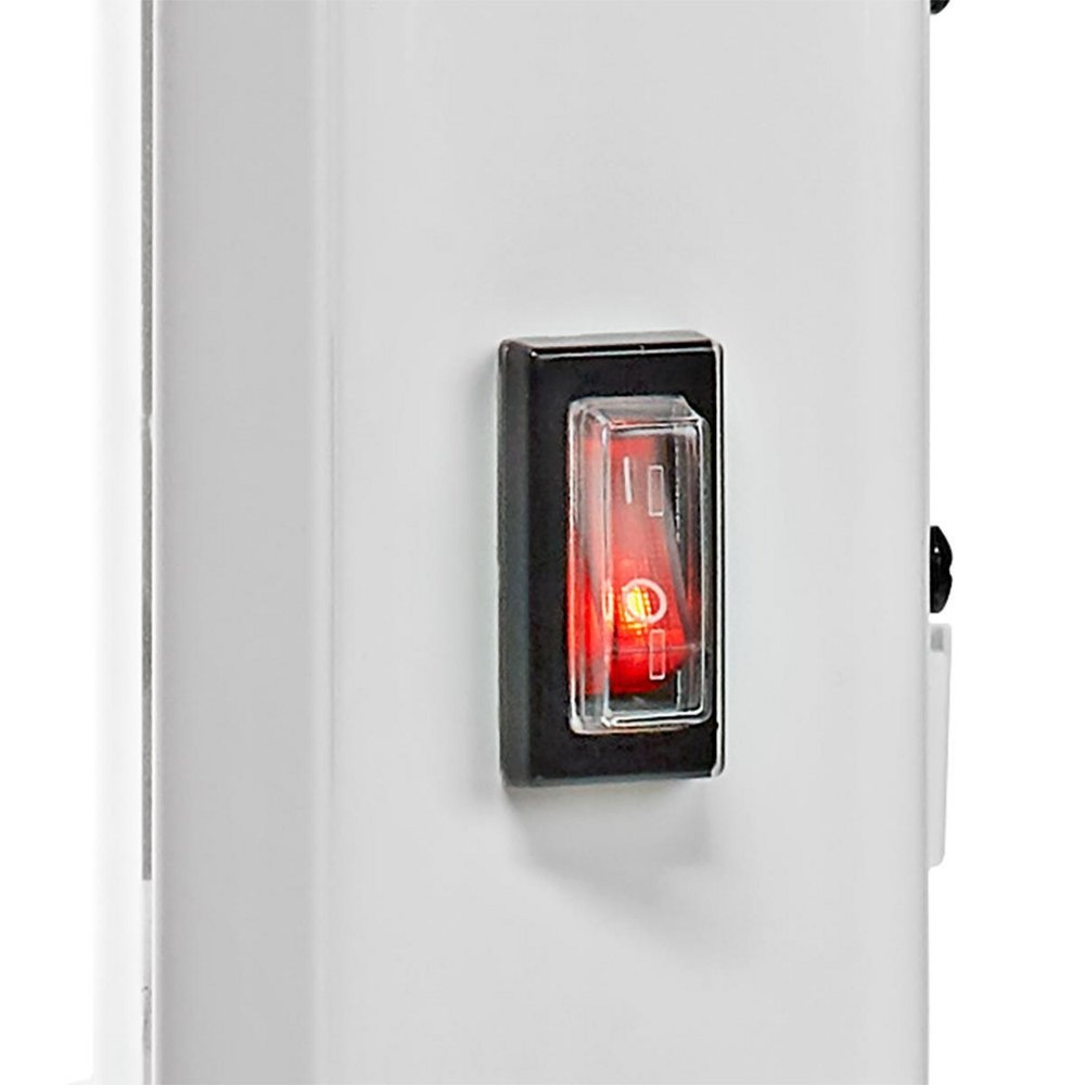 Nedis WIFIHTPL20FWT | Slimme Wi-Fi convectorkachel | 2000 W | Glazen frontpaneel | IP24 | Wit - Afbeelding 8