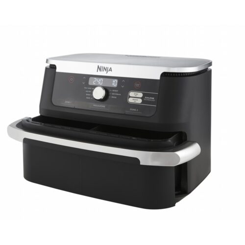 Ninja AF500EU | Airfryer XL Dubbele Mand | 10,4 Liter | 2470 Watt | Zwart