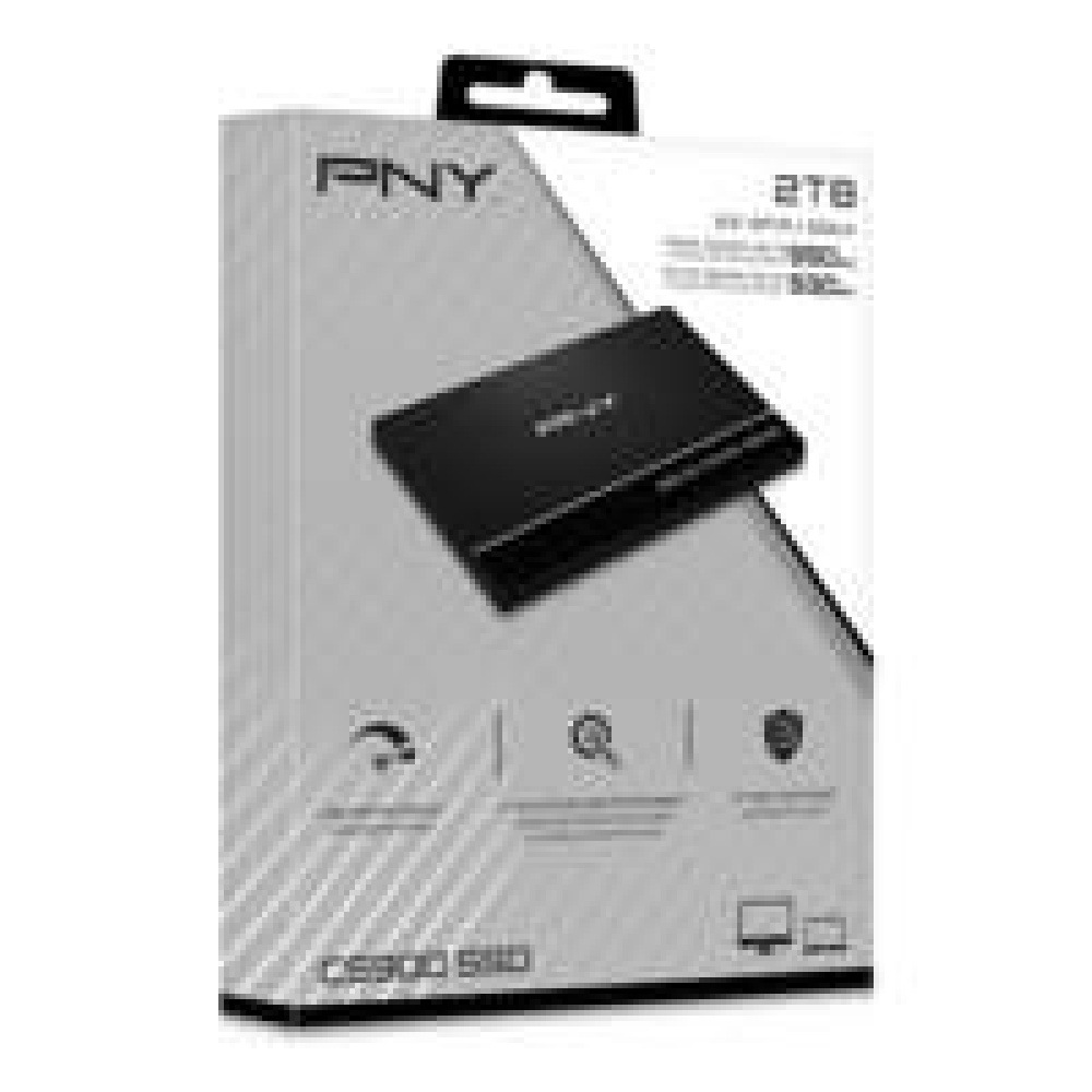 PNY CS900 | 2.5 inch SSD | 2000GB | SATA III | 3D TLC NAND - Afbeelding 4