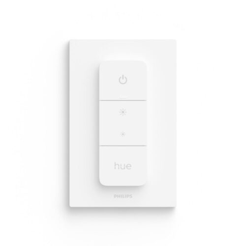 Philips Hue Dimmer Switch | Draadloze Lichtschakelaar | Eenvoudige Installatie | Compatibel met Philips Hue Bridge