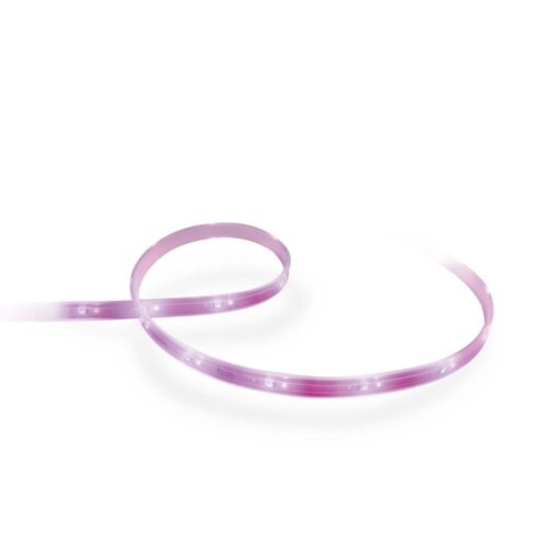 Philips Hue Lightstrip Plus V4 Verlengstuk | 1 Meter | White & Color Ambiance | Flexibel Ontwerp | Compatibel met Philips Hue Bridge