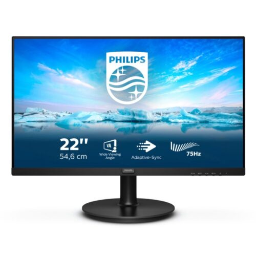 Philips V-Line 222V8LA/00 21.5" | 1920x1080 VA | 75Hz | Ingebouwde Luidsprekers | VESA-Compatibel | Monitor