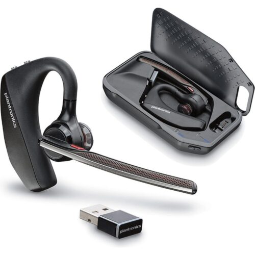 Plantronics Voyager 5200 UC | Draadloze Mono On-Ear Headset | Bluetooth | Zwart