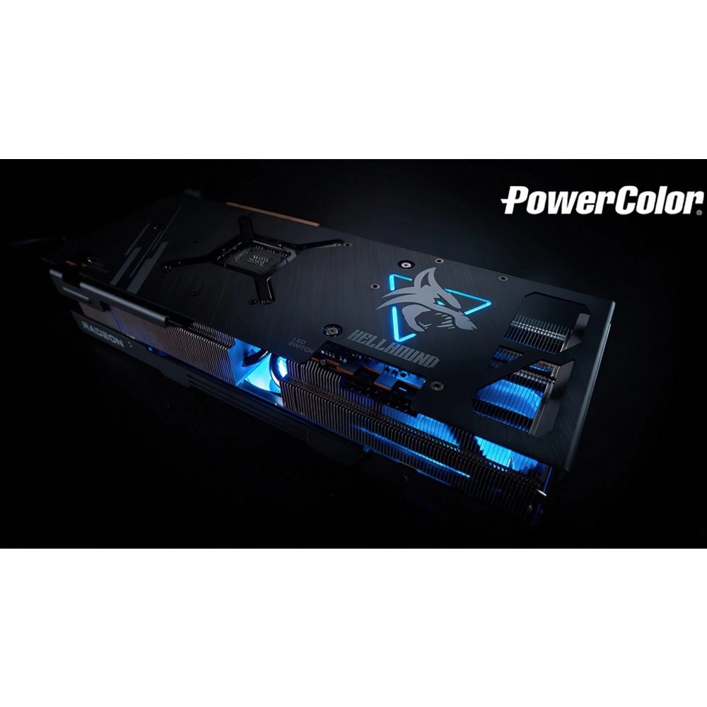 Powercolor Hellhound AMD Radeon RX 9070 XT | 16GB GDDR6 VRAM | Videokaart | GPU | AMD - Afbeelding 3
