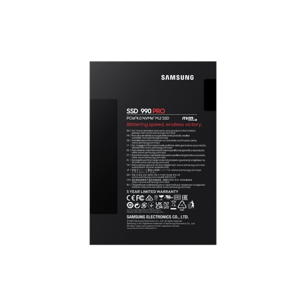 Samsung 990 PRO | 4TB NVMe SSD | M.2 Gen4 | 7.450 MB/s Lezen | 6.900 MB/s Schrijven - Afbeelding 6