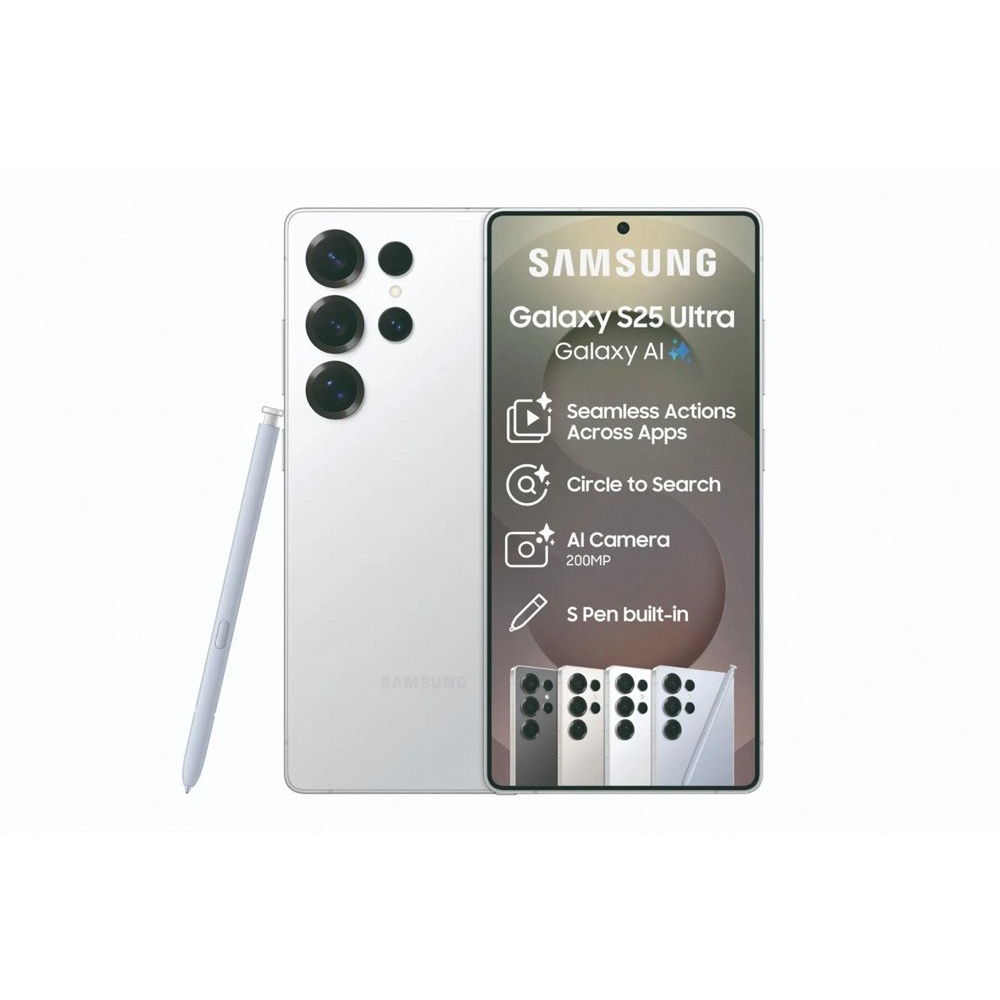 Samsung Galaxy S25 Ultra 5G - 512GB - Titanium White Silver - Afbeelding 3