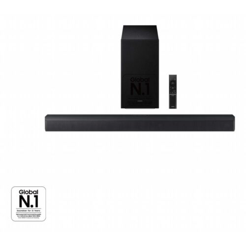 Samsung HW-B650F | 3.1-kanaals Soundbar met Draadloze Subwoofer | Dolby Audio | 370W | Zwart