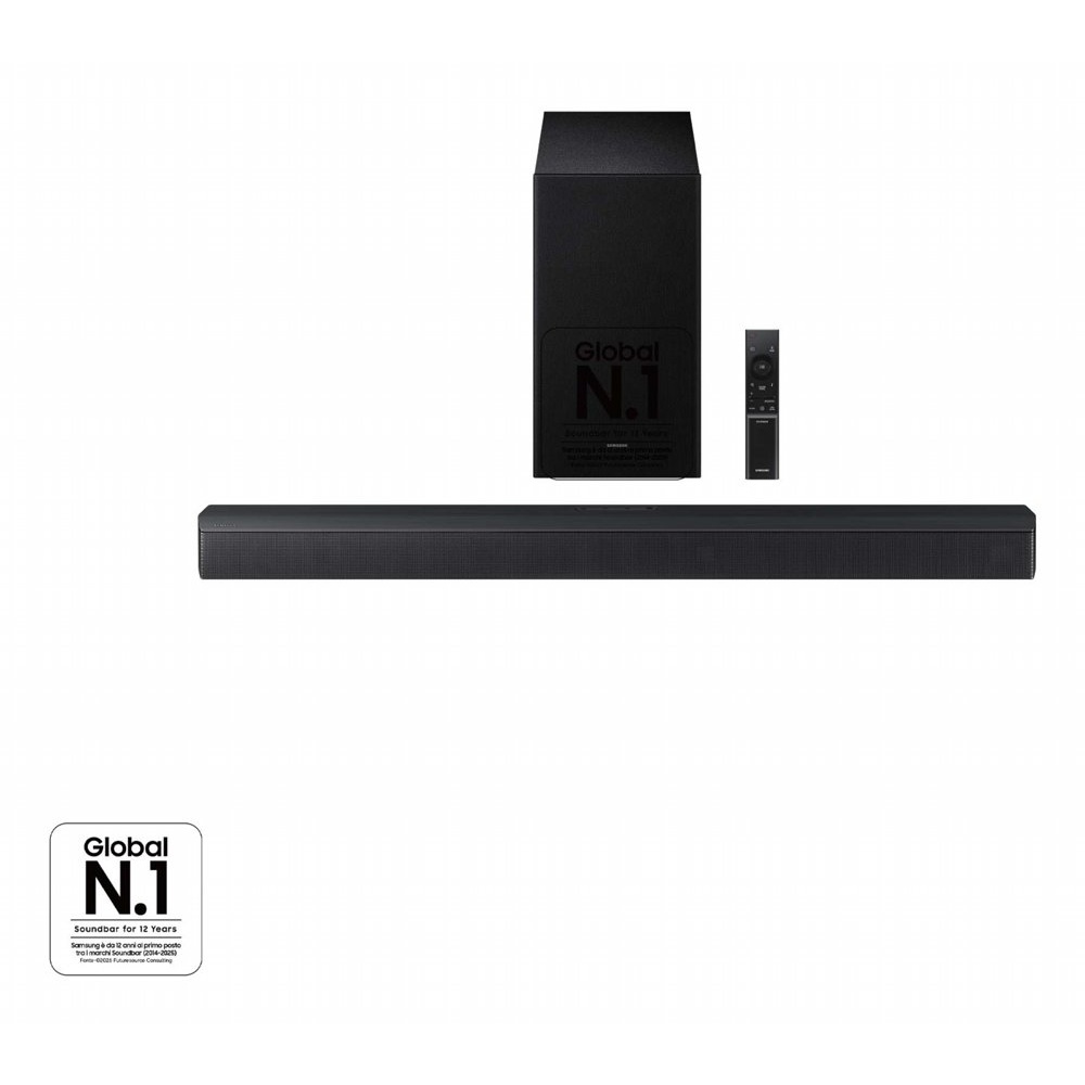 Samsung HW-B650F | 3.1-kanaals Soundbar met Draadloze Subwoofer | Dolby Audio | 370W | Zwart