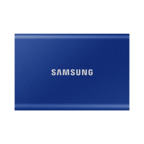 Samsung T7 | Externe SSD | 1TB | USB 3.2 Gen2 | 1.050MB/s Lezen | 1.000MB/s Schrijven | Blauw