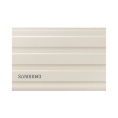 Samsung T7 Shield | Externe SSD | 1TB | USB 3.2 Gen2 | 1.050MB/s Lezen | 1.000MB/s Schrijven | Beige